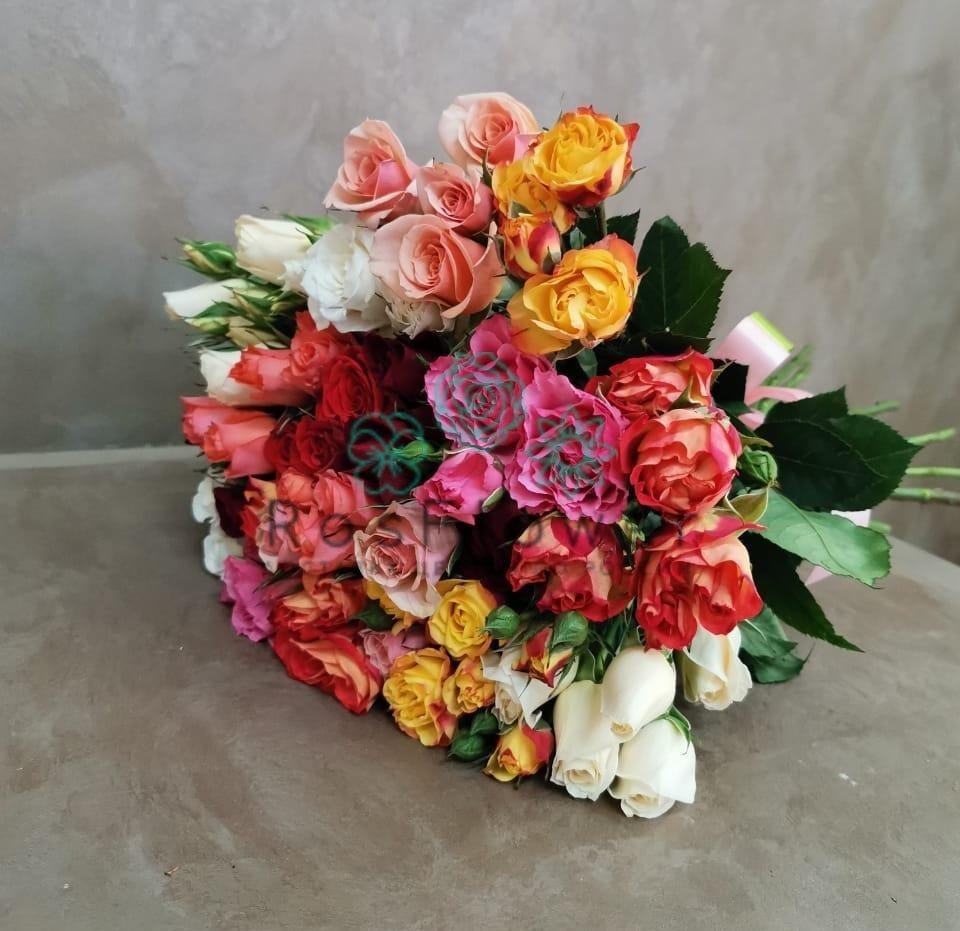 Букет цветов из: Розы в Новое