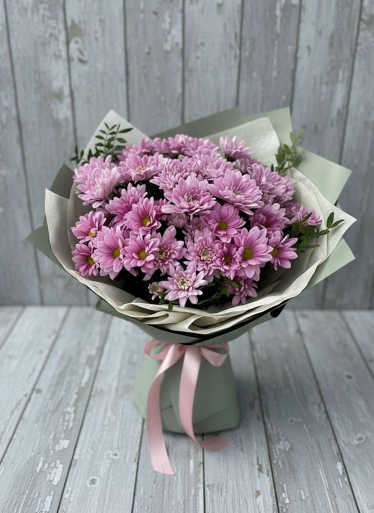 Букет цветов из: Хризантемы в Новое