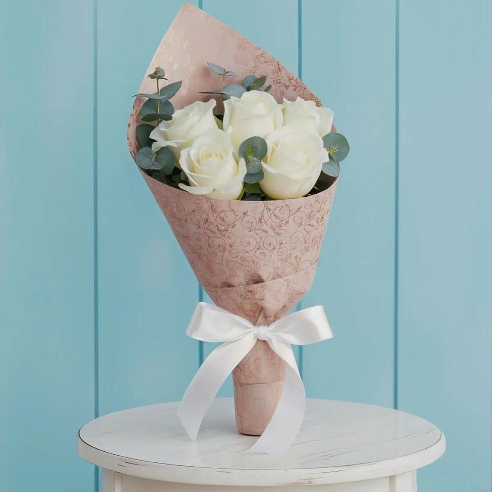 Букет цветов из: Розы в Новое