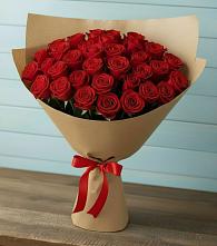 Букет Красные розы Милано в Новое