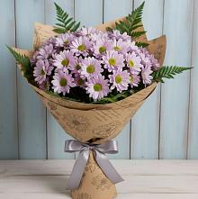 Букет цветов из:  Хризантемы в Новое