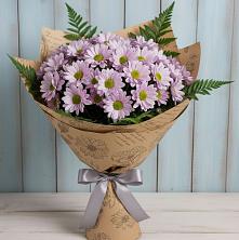 Букет цветов из:  Хризантемы в Новое