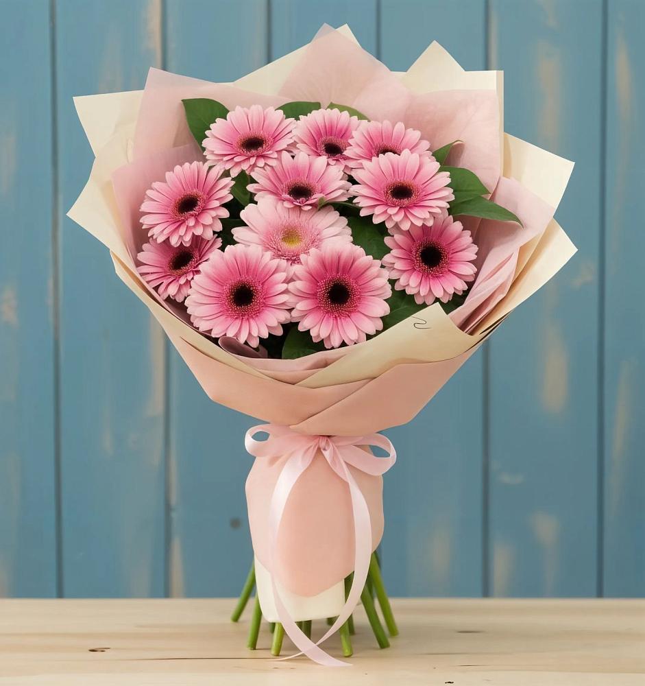 Букет цветов из: Герберы в Новое