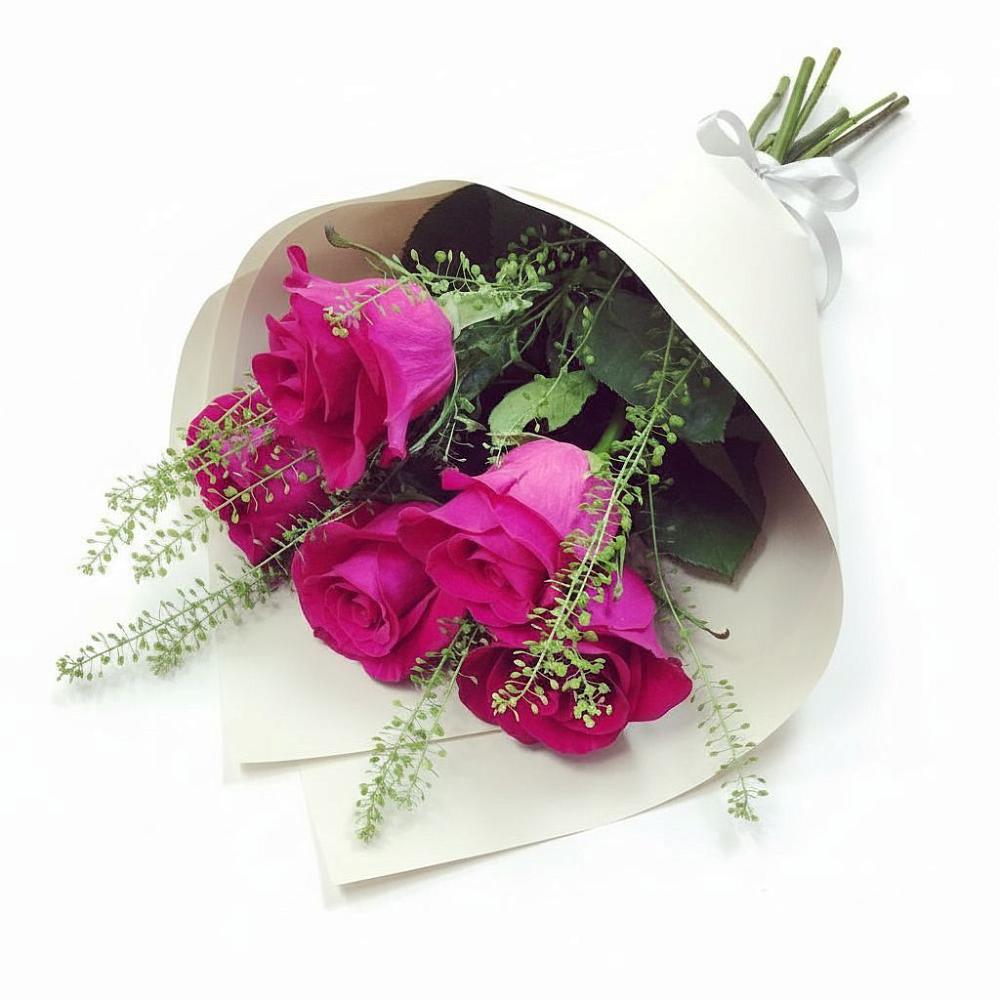 Букет цветов из: Розы в Новое