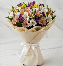 Букет цветов из:  Альстромерии #REPLACE_PRED# Новое