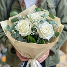 Букет цветов из:  Розы в Новое