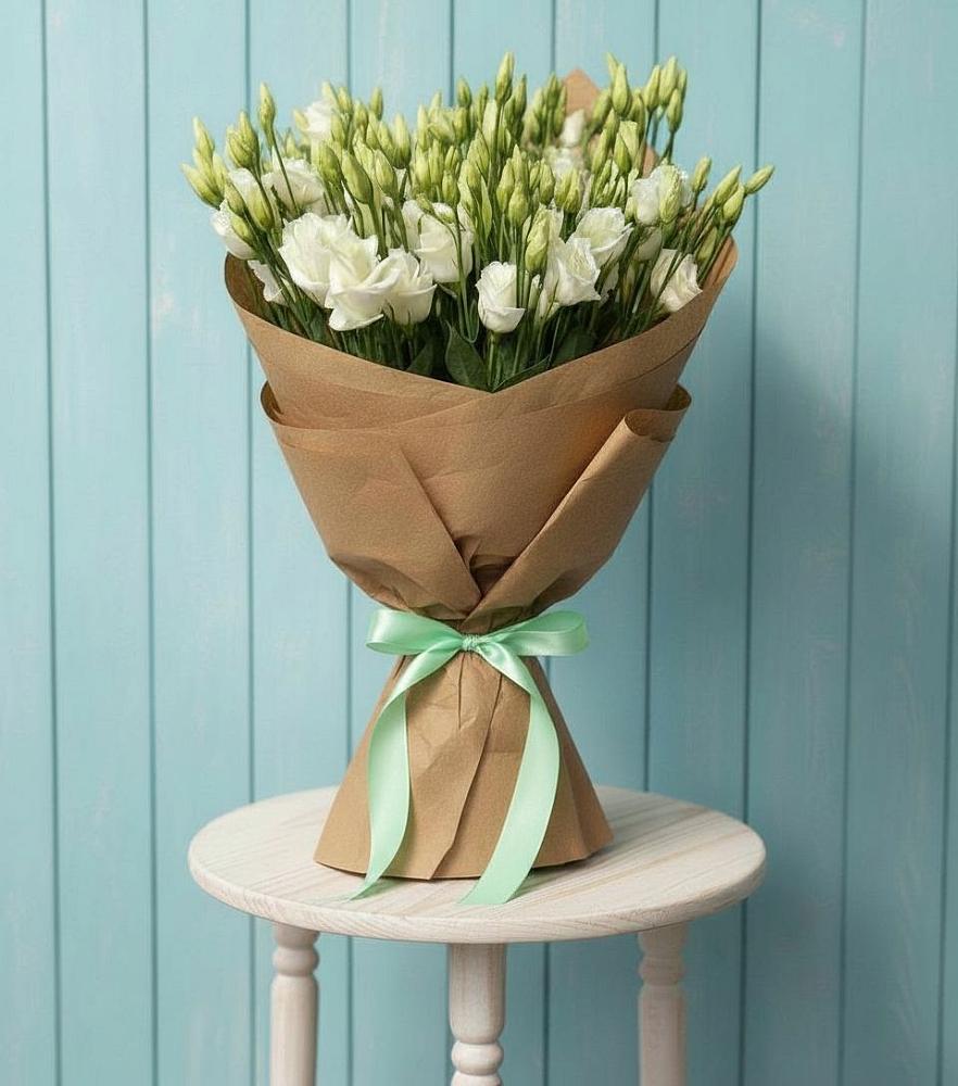 Букет цветов из: Лизиантусы в Новое