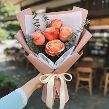 Букет цветов из:  Розы в Новое