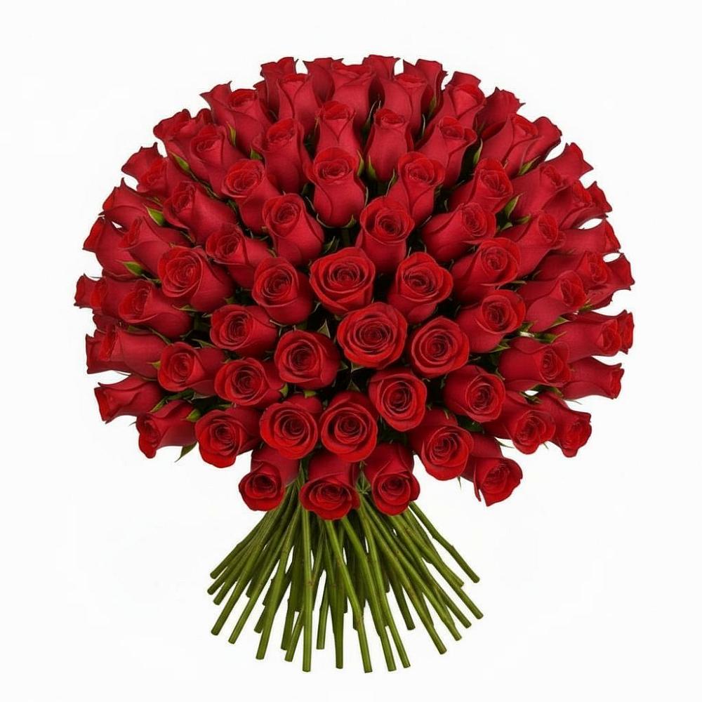 Букет Красные розы Чери Лав в Новое