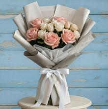 Букет цветов из:  Розы #REPLACE_PRED# Новое