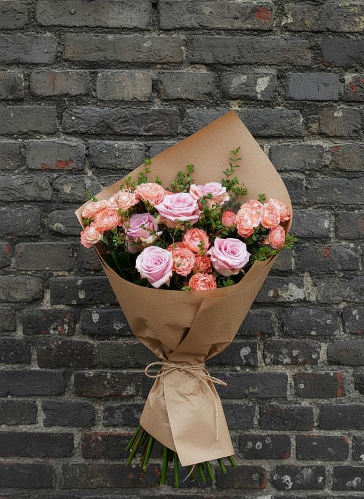 Букет цветов из: Розы в Новое