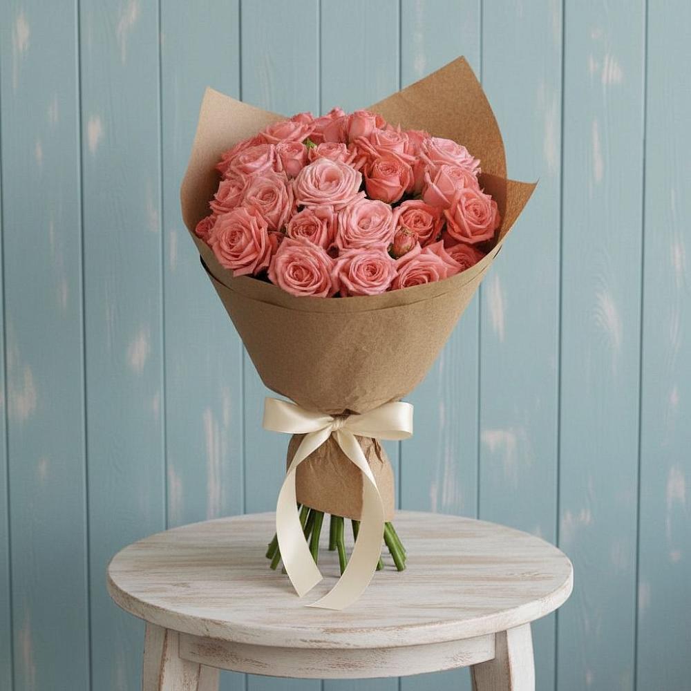 Букет цветов из: Розы в Новое