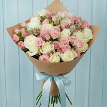 Букет цветов из:  Розы в Новое